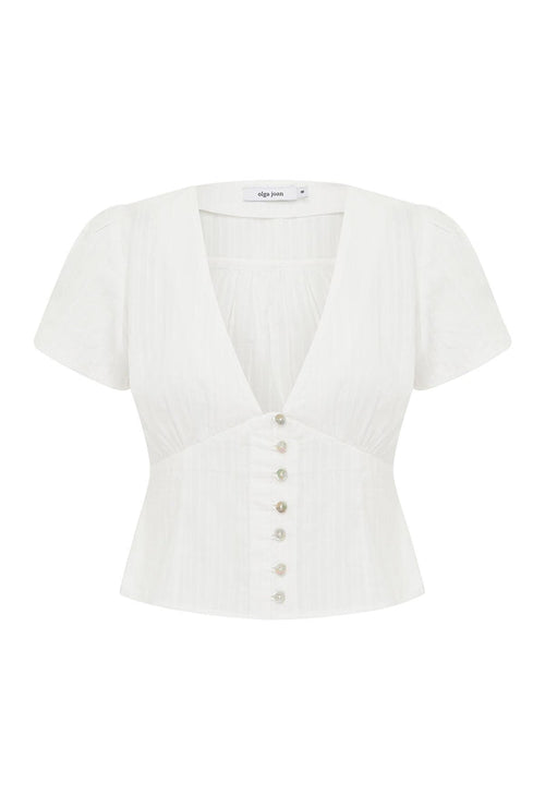 Cap-Sleeve Top Bianca