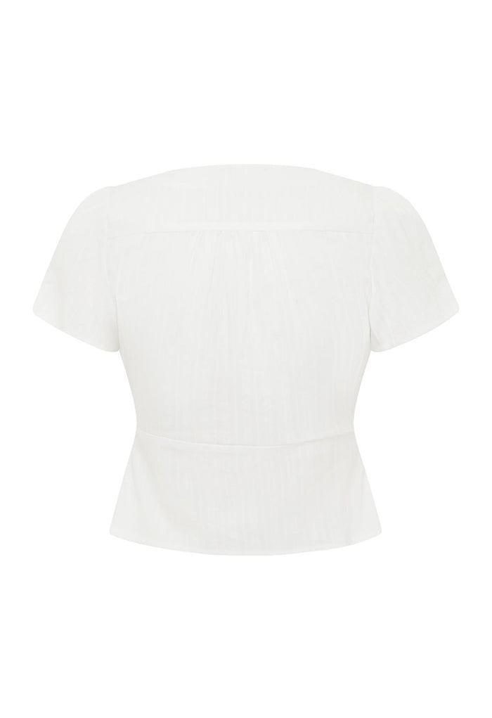 Cap-Sleeve Top Bianca