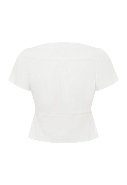 Cap-Sleeve Top Bianca