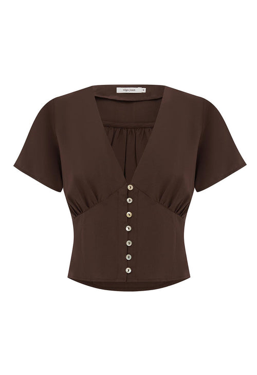 Cap-Sleeve Top Ciocco