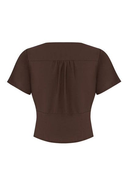 Cap-Sleeve Top Ciocco