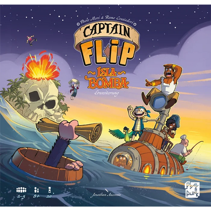 Captain Flip Isla Bomba (Erweiterung) - Neue Abenteuer, neue Schätze