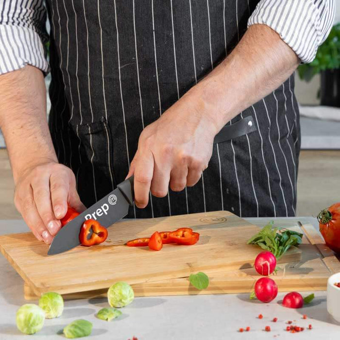 UK MASTERCHEF KNIFE & BOARD SET 5 PCS KNIFE & BOARD SETS NORDIC BLUE KITCHENWARE