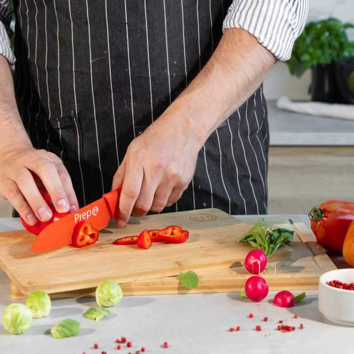 UK MASTERCHEF KNIFE & BOARD SET 5 PCS VIVID KITCHENWARE