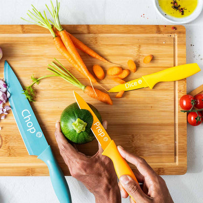 UK MASTERCHEF CAPTION KNIVES 5PCS KNIFE SETS VIVID KITCHENWARE