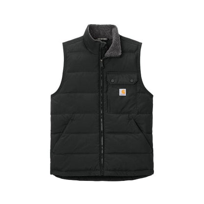 SM / Black Custom Carhartt Montana Insulated Vest - Corporate Gifts