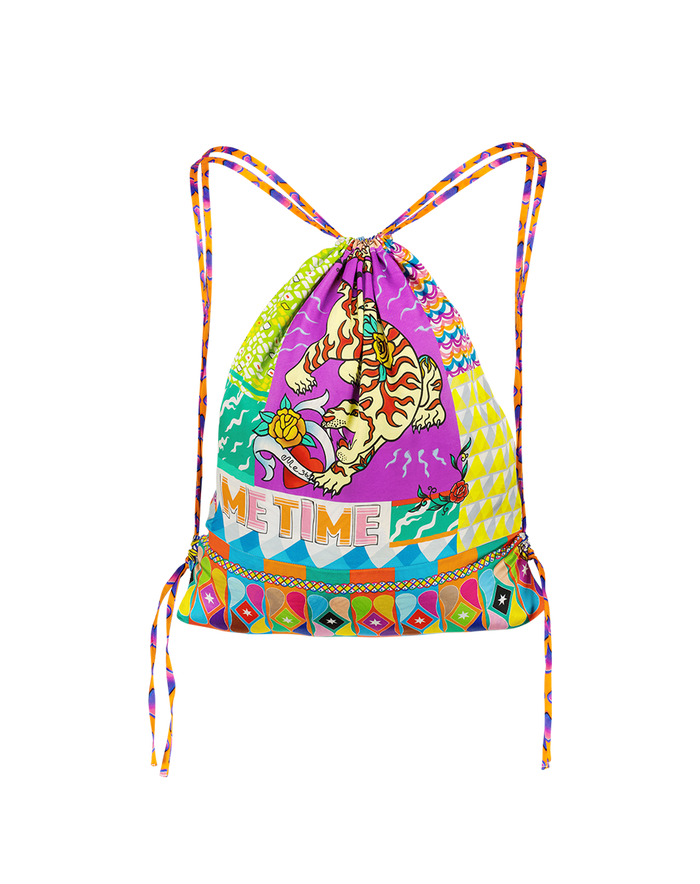 Cecilia Artisan Drawstring Bag