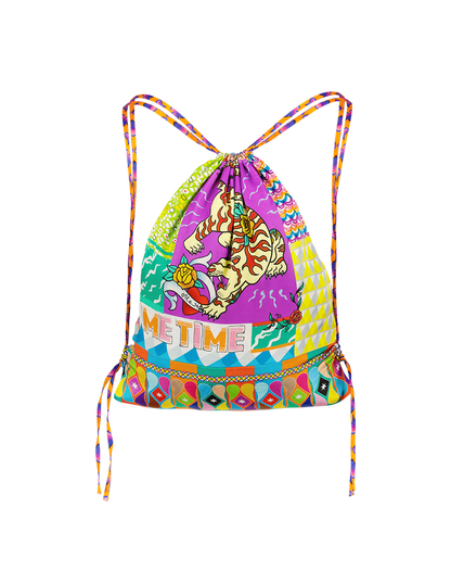Cecilia Artisan Drawstring Bag