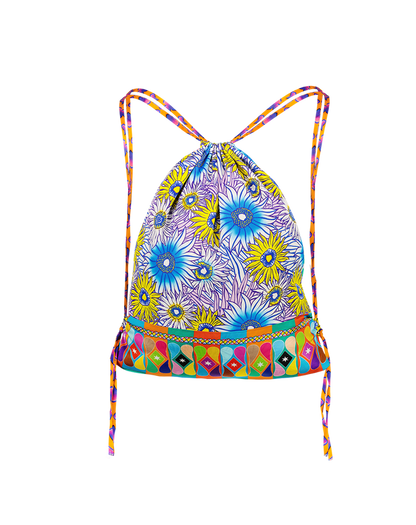 Cecilia Artisan Drawstring Bag