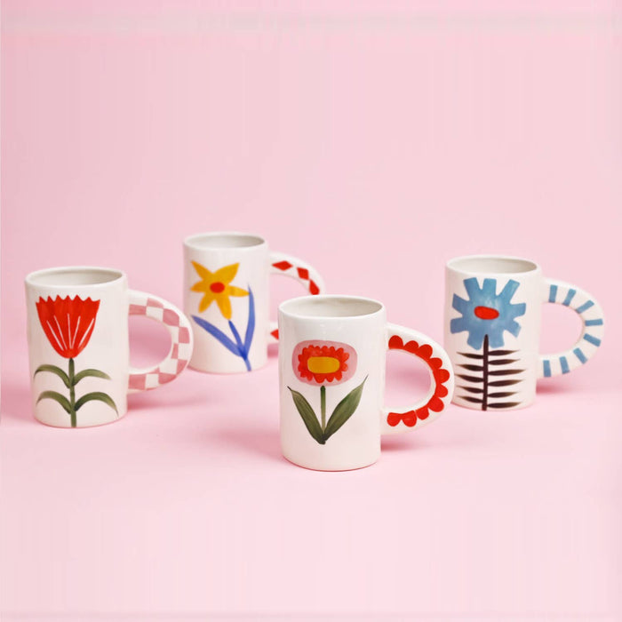 ChagoArt - Ceramic Coffee Mug-Handmade Coffee Cups-Tea Drinking Cups
