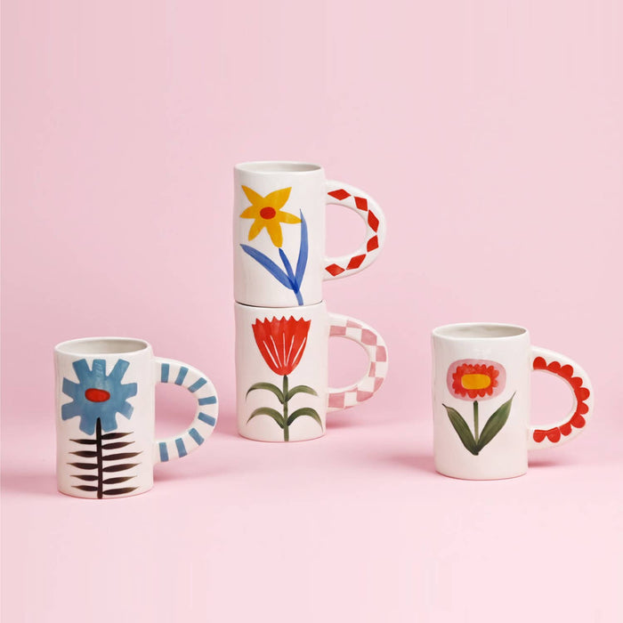 ChagoArt - Ceramic Coffee Mug-Handmade Coffee Cups-Tea Drinking Cups