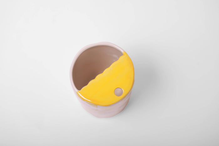 ChagoArt - Ceramic Travel Coffee Tumbler-Portable Coffee Mug-Coffee Cup