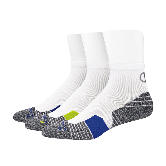 Champion Men's 3 Pack Ankle Socks