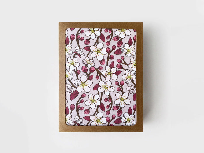 Cherry Blossom Boxed Card Set of 8