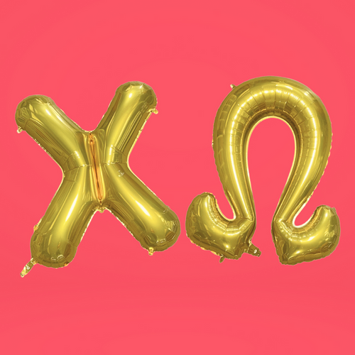 Duo Threads Chi Omega Sorority Balloon Set