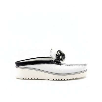 Chic Platform Loafer Mule Adria