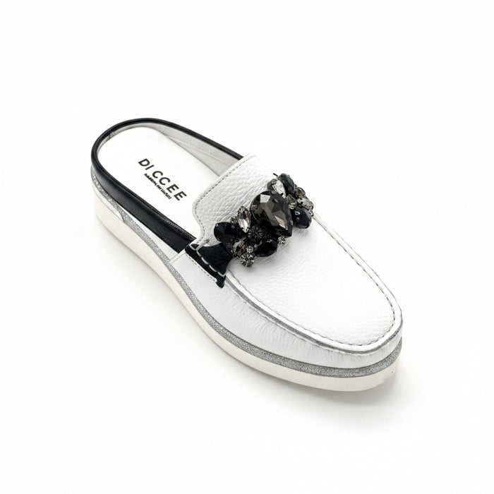 Chic Platform Loafer Mule Adria