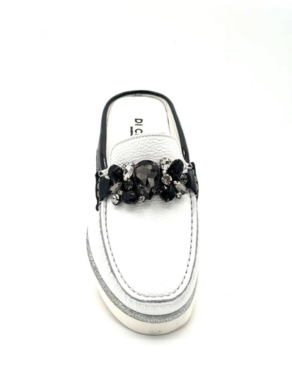 Chic Platform Loafer Mule Adria