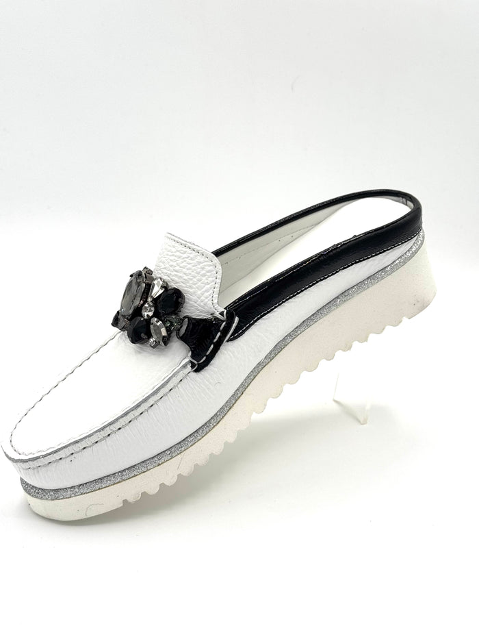 Chic Platform Loafer Mule Adria
