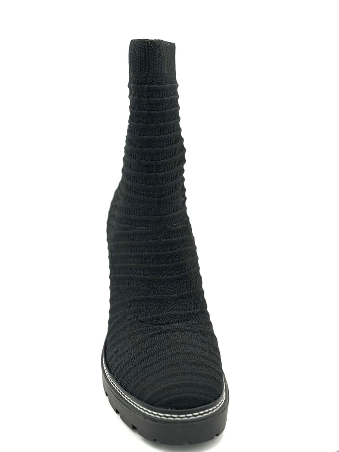 Chic Sculpted Elegant High Heel Carrano Stretchy Half-Boots