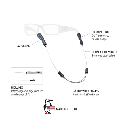 Chums Tideline Adjustable Retainer - Black