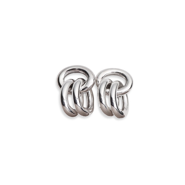 Chunky Chain Örhängen, 12 mm | 925 silver