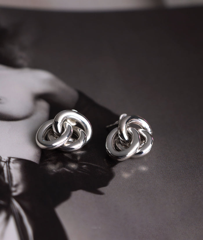Chunky Chain Örhängen, 12 mm | 925 silver