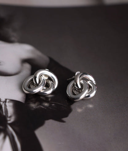 Chunky Chain Örhängen, 12 mm | 925 silver