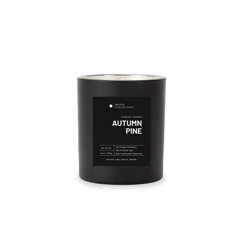 Classic Autumn Pine Candle