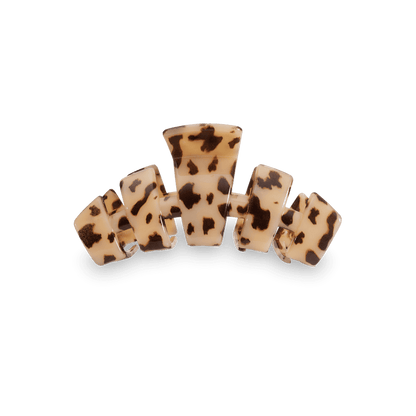 TELETIES Classic Hair Clip | Large | Blonde Tortoise