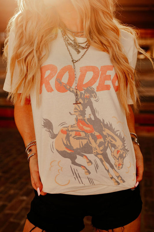 Classic Rodeo Graphic TeeIvoryS