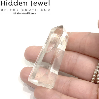 Clear quartz Gemstone Tower