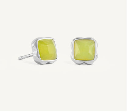 Coeur de Lion Birthstone August Earrings Green - 1300/21-0520