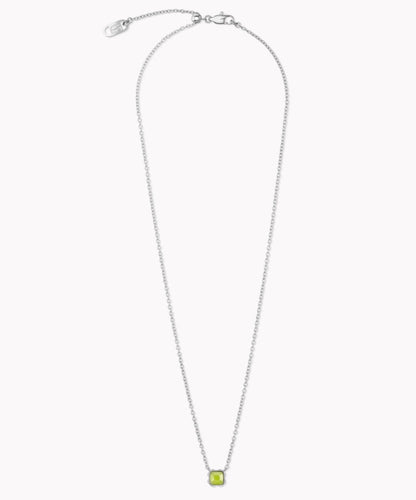 Coeur de Lion Birthstone August Necklace Green - 1300/10-0520