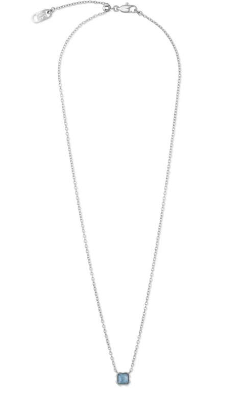 Coeur de Lion Birthstone March Halskette - 1300/10-0700