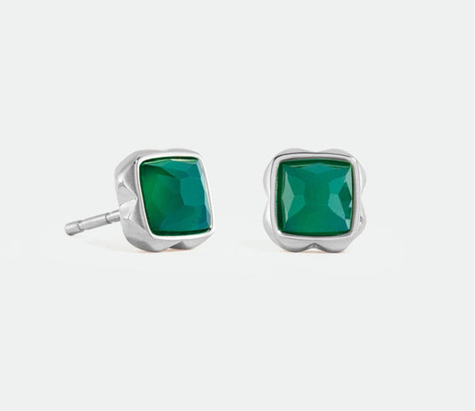 Coeur de Lion Birthstone May Earrings Green - 1300/21-0500