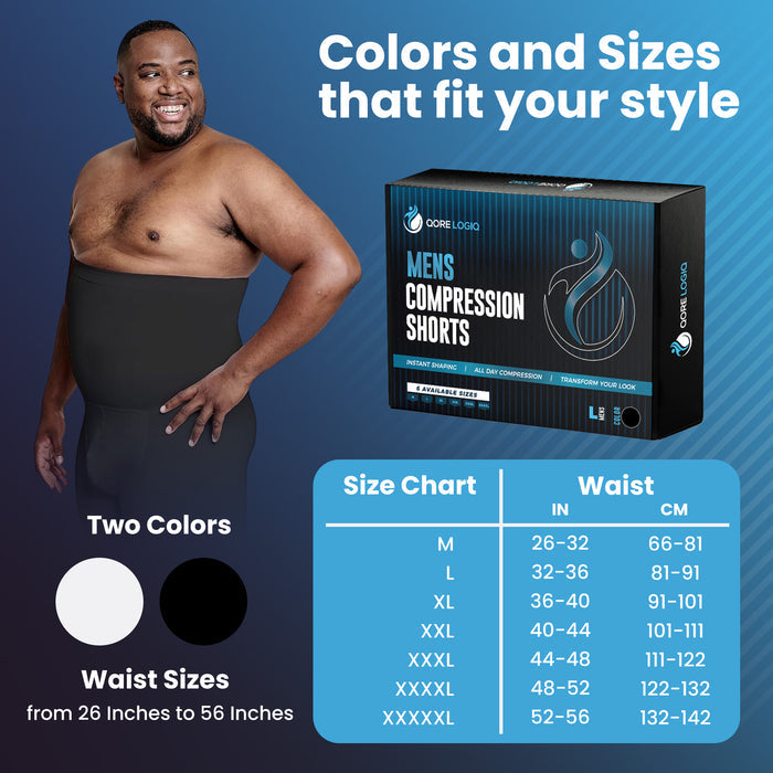 Compression Shorts - QORELOGIQ||color_black