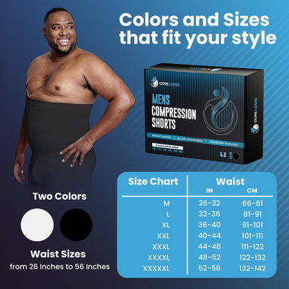 Compression Shorts - QORELOGIQ||color_black