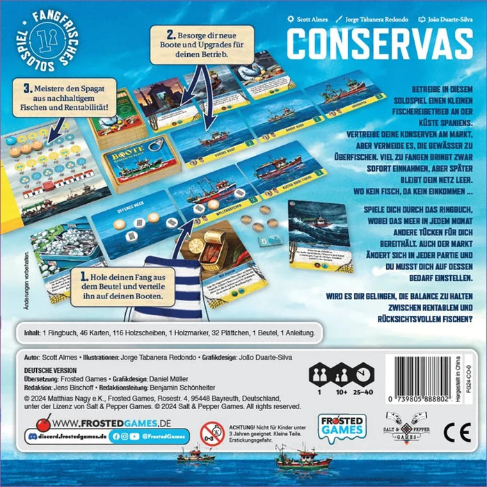 Conservas - Alleine auf Fischfang