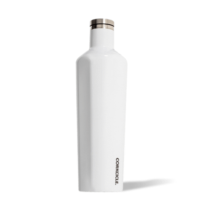 White Custom Corkcicle Canteen - 25oz - Corporate Gifts