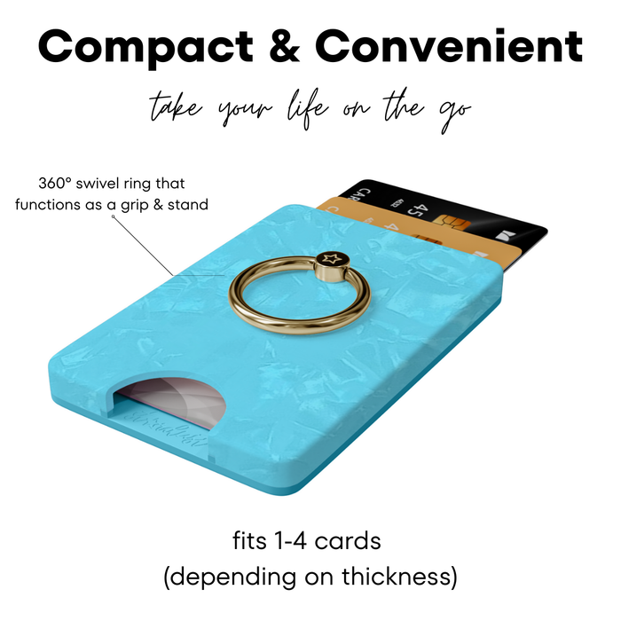 Cotton Candy Pearl MagSafe Wallet