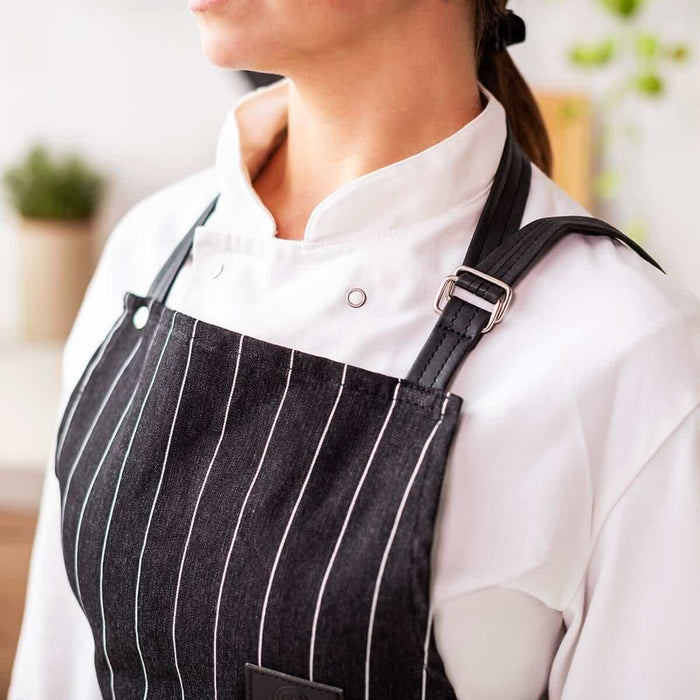 UK MASTERCHEF COTTON CHEF APRON APRONS ESSENTIAL KITCHENWARE