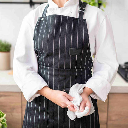 UK MASTERCHEF COTTON CHEF APRON APRONS ESSENTIAL KITCHENWARE