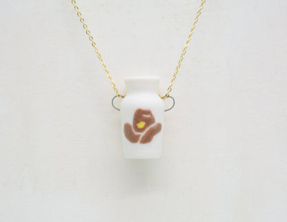 Cowboy Hat Pot Necklace #2 - Juice Ceramics