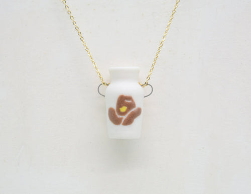 Cowboy Hat Pot Necklace #2 - Juice Ceramics