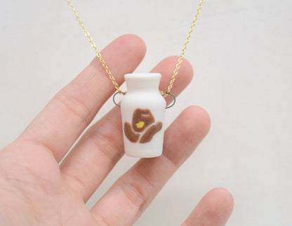 Cowboy Hat Pot Necklace #2 - Juice Ceramics