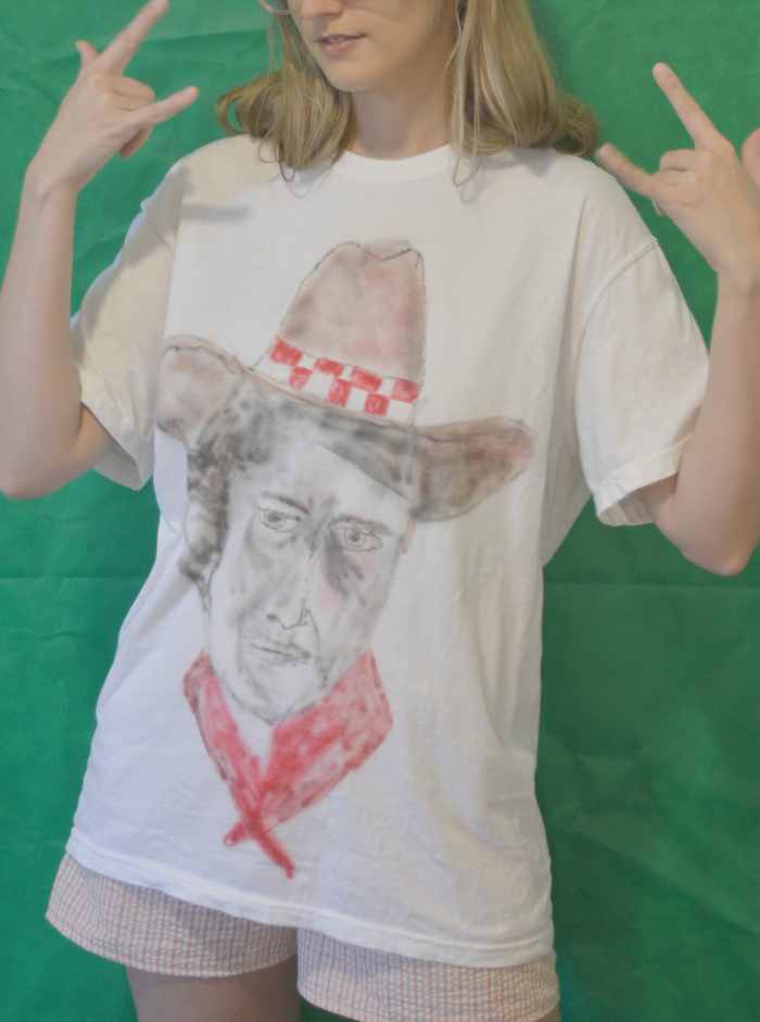 Cowboy Portrait Shirt - Large - Juice Ceramics