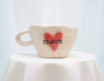 Cowboys Speckled Cup - Juice Ceramics