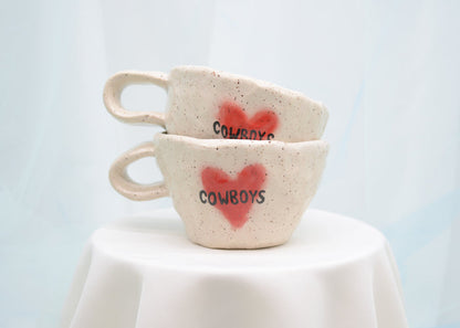 Cowboys Speckled Cup - Juice Ceramics