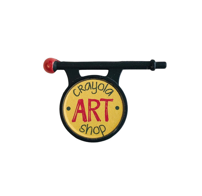 Crayola Art Center Sign